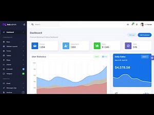 Jassa– Free Responsive Bootstrap 5 Admin Dashboard Template