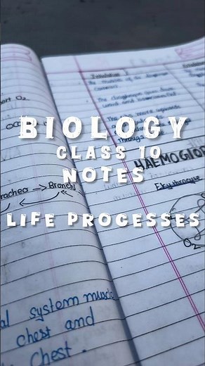 Life Processes Class 10 Biology | Chapter 1 Complete Notes #class10 #ncert #pw #biology