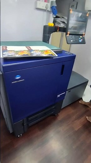 Konica minolta accuriopress C4080 model, print quality wow...