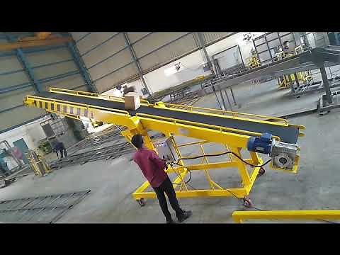 Hydraulic Truck Loading Conveyor