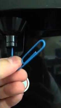 Primo water dispenser weak stream dispensing