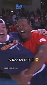 Alex Rodriguez wins $10,000 for a Bucknell student with a half-court heave 🤑