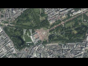 Earth zoom in from outer space to city. Zooming on United Kingdom, London.