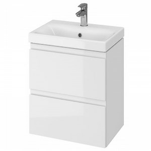 Cersanit Moduo umywalka z szafką 50 cm białą S801-229-DSM
