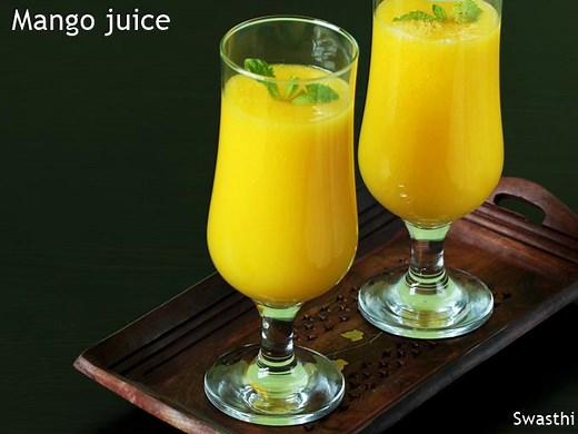 Mango Juice Recipe - Swasthi's Recipes