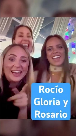 💥Rocío Flores, Gloria Camila, and Rosario Mohedano are very close this Christmas #yomerebelo