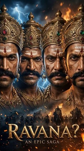 Who Looks BEST As Ravana? 👑🔥 | Yash Puneeth Darshan Sudeep #dboss #sudeep #yash #ramayan #ravan