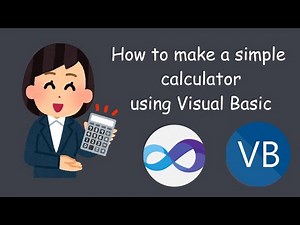 Make a simple calculator using visual basic | visual studio 2022 | VB Projects for beginners