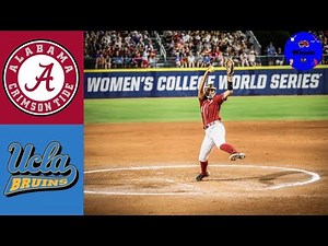 Montana Fouts Perfect Game at the WCWS! | #3 Alabama vs #2 UCLA | 2021 College Softball Highlights