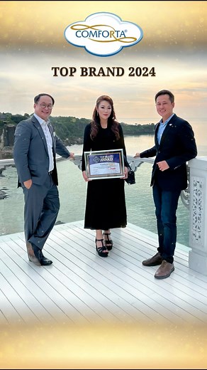 18K views · 171 reactions | Survei Top Brand tahun 2024 membuktikan Comforta No. 1 di kategori kasur spring bed. Selama 10 tahun, survei Top Brand di 15 kota besar Indonesia membuktikan Comforta paling dikenal dan dipercaya di kategori kasur spring bed. Terima kasih atas kepercayaan masyarakat Indonesia dan dukungan semua pihak  #comforta #comfortaspringbed #topbrand #springbed | Comforta Spring Bed | Facebook