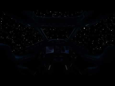 Brown Noise Ambience 🌌 Relax, Sleep & Focus Inside the Cockpit of a Distant Spacecraft