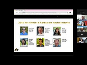 Info session: Graduate programs in civil, environmental & architectural engineering