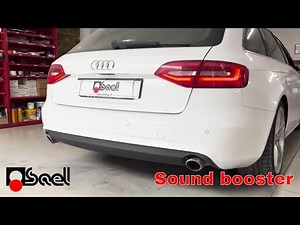 Sound booster PRO Kufatec Audi A4 8K B8 3.0 TDI | Active sound system
