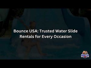 Water Slide Rental 💦 | Inflatable Slides for Parties & Events by Bounce USA