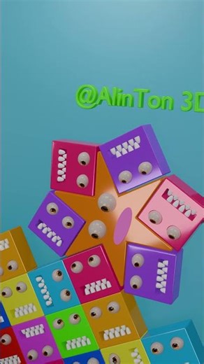 Star catches monster 🤩💖 #alinton3d