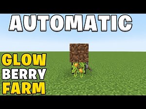 Minecraft 1.21 Glow Berry Farm Tutorial