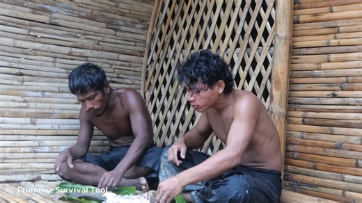 Watch these primitive builders struggle through 90 days of labor to make the pool work