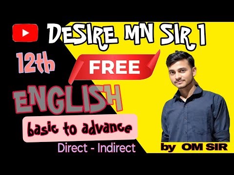 English Live class streaming by om sir
