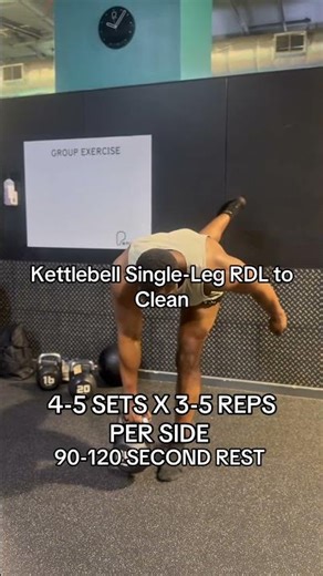 Oleksandr Usyk’s Secret? | Single-Leg Kettlebell RDL to Clean Guide #shorts #boxing
