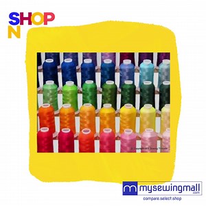 ✅ New Brother 63 Colors Embroidery Thread Set 1100yards 40wt...