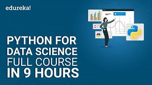 Python For Data Science Full Course - 9 Hours | Data Science With Python | Python Training | Edureka