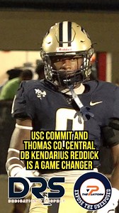 USC commit and Thomas County Central (GA) senior safety Kendarius Reddick is a GAME CHANGER #Explore #ExplorePage #Football #HighSchoolFootball #USCFootball #FightOn #Touchdown #Highlights | DR Sportz " Dedication & Respect "