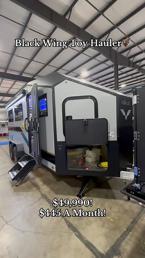 Black Wing Toy Hauler #blackwing #toyhauler #intech | Tony T Rv Tumminello