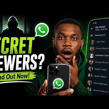 How to See Who Secretly Viewed your WhatsApp Status or Profile.