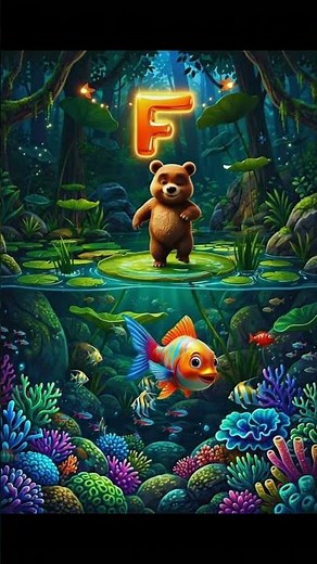 Learn Letter F Fast! 🅵 | F Words for Kids (Fish, Frog, Firetruck)