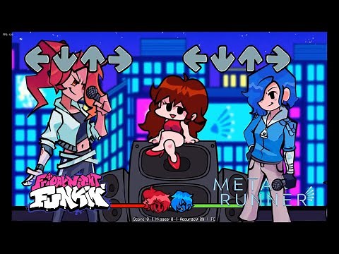 Friday Night Funkin Meta Runner Mod