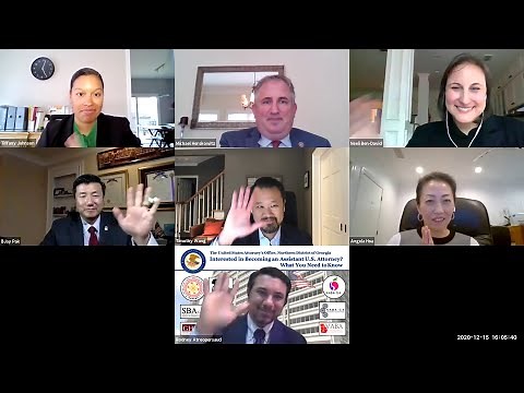How to Apply to become an Assistant U.S. Attorney - Featuring U.S. Atty. BJay Pak, N.D. Ga.