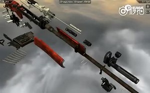 SVD狙击步枪原理3D演示