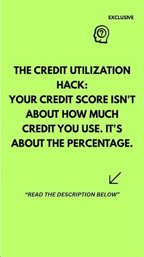 Credit score hack nobody tells you | Credit Score Strategy