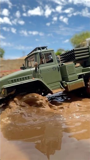 Amphibious 6x6 Missile Truck #rc