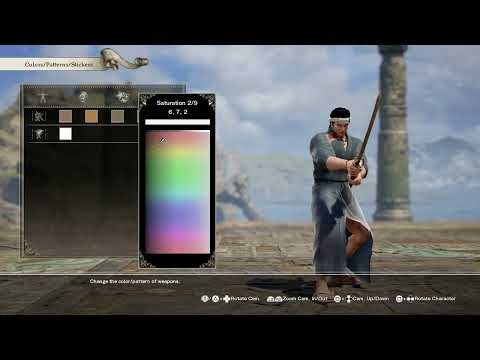 How to make Takechiyo from Samurai Shodown Sen in Soulcalibur VI