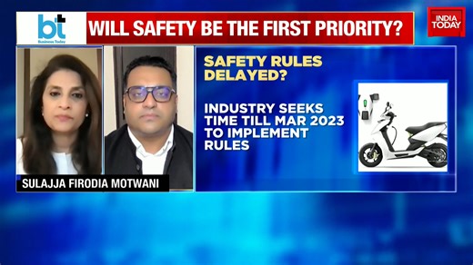 Huge relief for EV, battery industry. Chetan Bhutani speaks to Sulajja Firodia, Founder & CEO, Kinetic Green. #BusinessToday with Aabha Bakaya | Full show: https://bit.ly/3qRA38y | India Today | Facebook