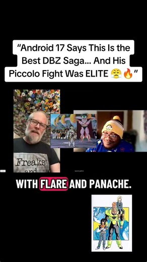 “Android 17 Says This Is the Best DBZ Saga 👀🔥 + His Fight with Piccolo Best in the Series” #dbz #fyp