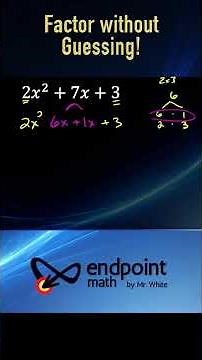 Stop the Guesswork of Factoring