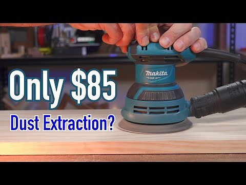 Makita (cheap) sander dust extraction | any good?