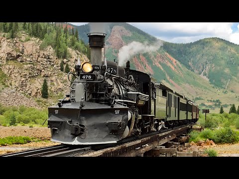 Durango Railfair Steam Trains