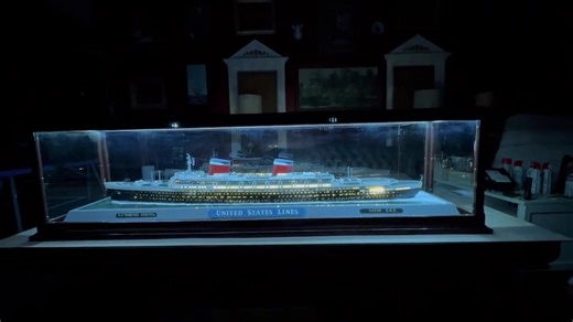 Craig also shared with us this video walk-around. To view the entire restoration journey, be sure to follow the link below to his album: https://www.facebook.com/media/set/?vanity=craig.g.moore.50&set=a.10161891443533724 #SSUnitedStates #model #travel | SS United States: An Operational Guide to America's Flagship