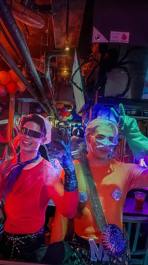 32 reactions · 29 comments | Mermaid Man & Barnacle Boy take #Tokyo#Halloween #Japan #mermaidmanandbarnacleboy#spongebobsquarepants | Iowani Unpingco | Facebook