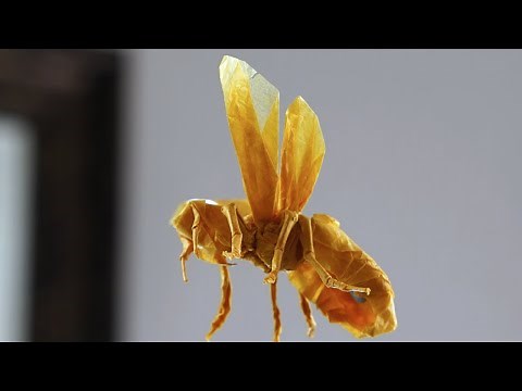 Origami Wasp 2.6 Tutorial (Satoshi Kamiya) Par 2/4 - Final Precreasing