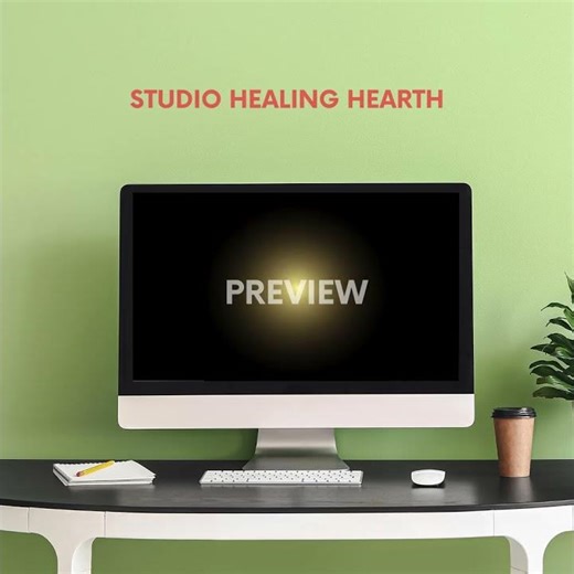 Glowing Orb Animation Preview - How to Make Animated Lofi Scenes for YouTube