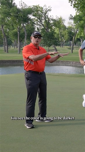 Scottie Scheffler's coach, Randy Smith, on reading the grain. 🔥 | Golf Digest