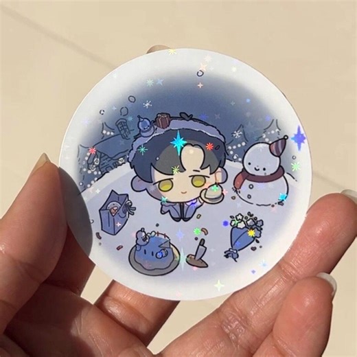 Love and Deepspace Zayne Birthday Sticker - Etsy