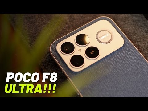 POCO F8 Ultra First Impressions, Speaker Test, Photos and Video Recording