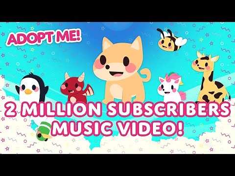 TWO MILLION SUBSCRIBERS MUSIC VIDEO!! 🎉 PEACOCK GIVEAWAY! 🦚 Adopt Me! on Roblox