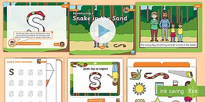 's' Lesson Pack - Level 2 Week 1 Lesson 1