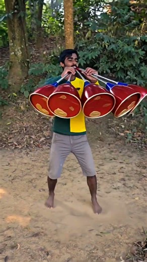 When Big Brother Turns Into a One-Man Band 😂🎵